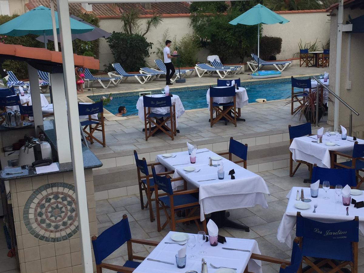 Le Galion Hotel Et Restaurant Canet Plage - Logis كانيه المظهر الخارجي الصورة